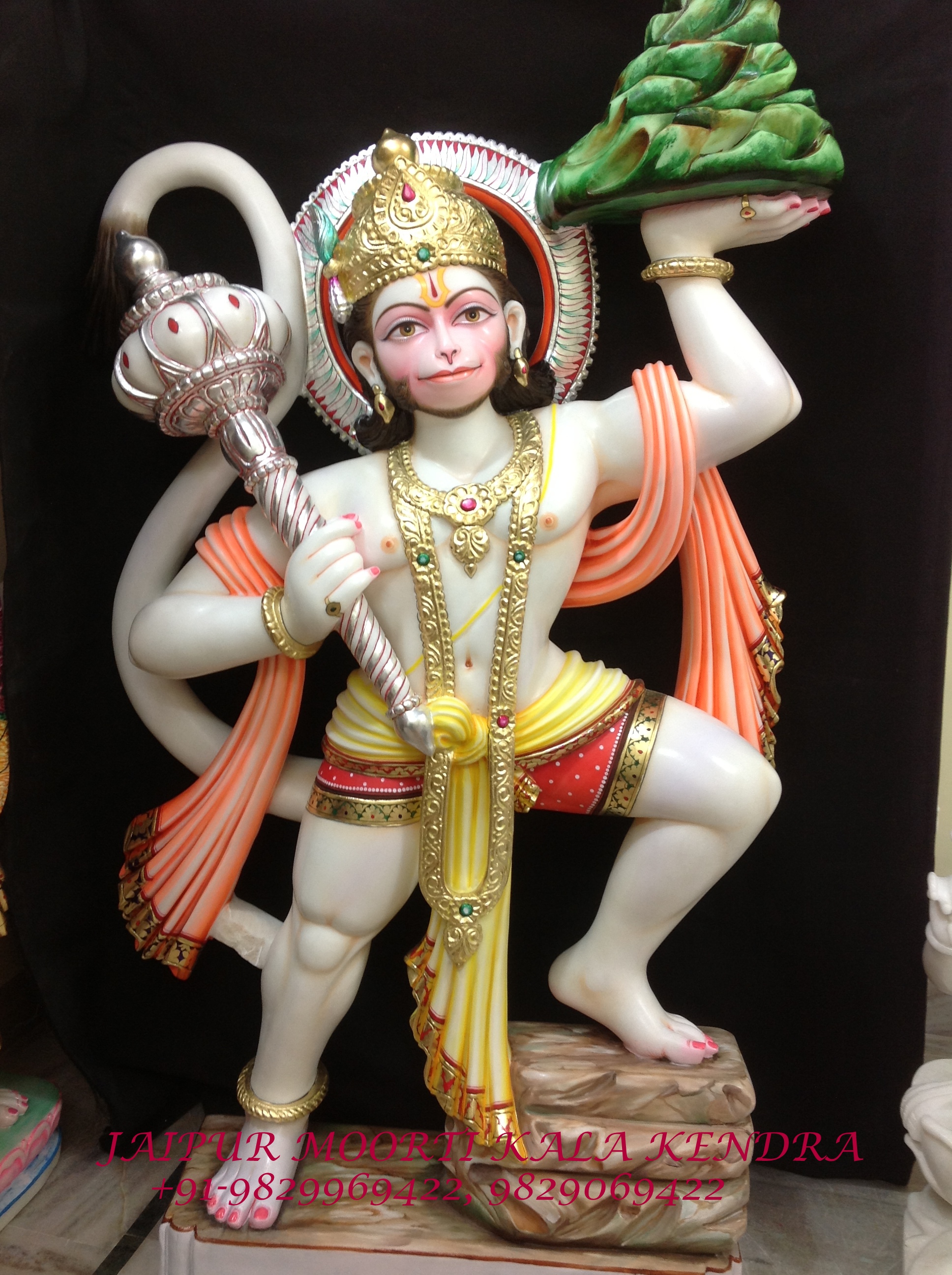 Marble Hanuman Statue in Jaipur