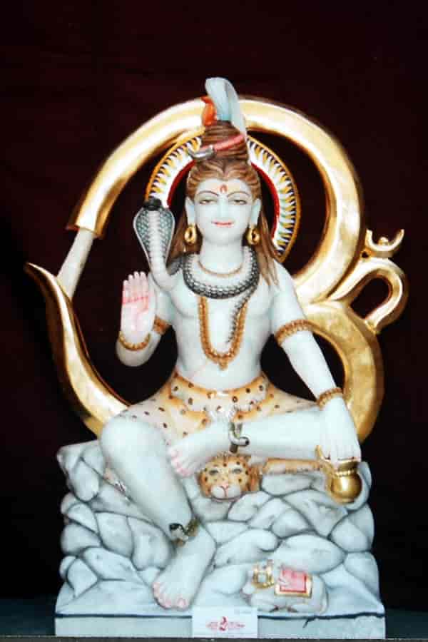 Shiva Parvati Marble Moorti in Jaipur